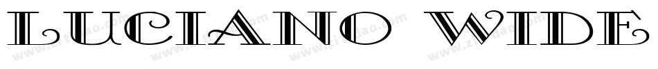 Luciano Wide Normal字体转换